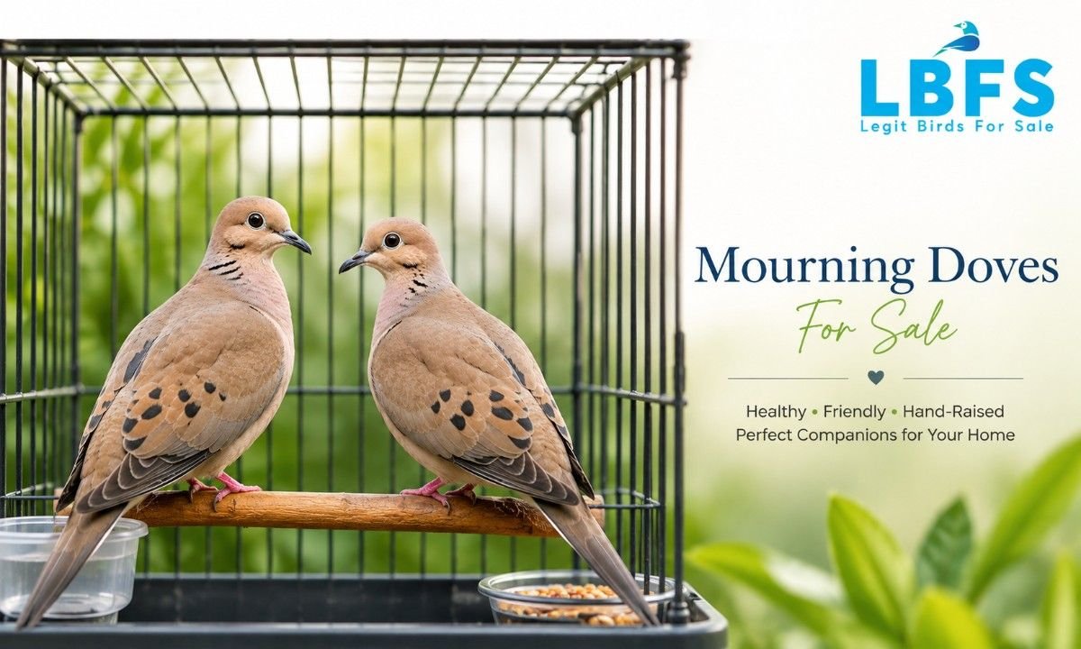 Mourning dove available for sale online, soft grey plumage